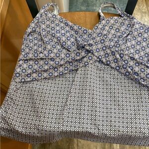 Blackberry lands end swim top 38DDD